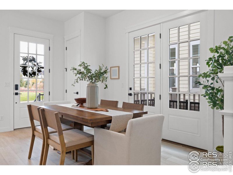 Furnished interior view inside a new home in Westerly, Erie (Image 7).