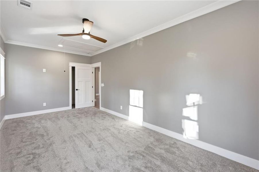 Spacious, unfurnished interior of a new home in , Buford (Image 40).