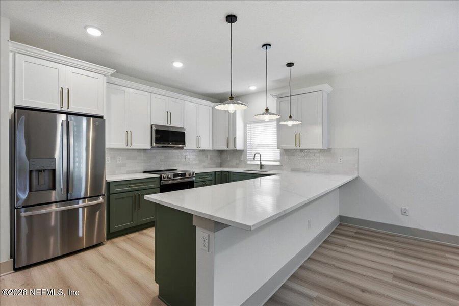 Furnished interior view inside a new home in , St. Augustine (Image 9).