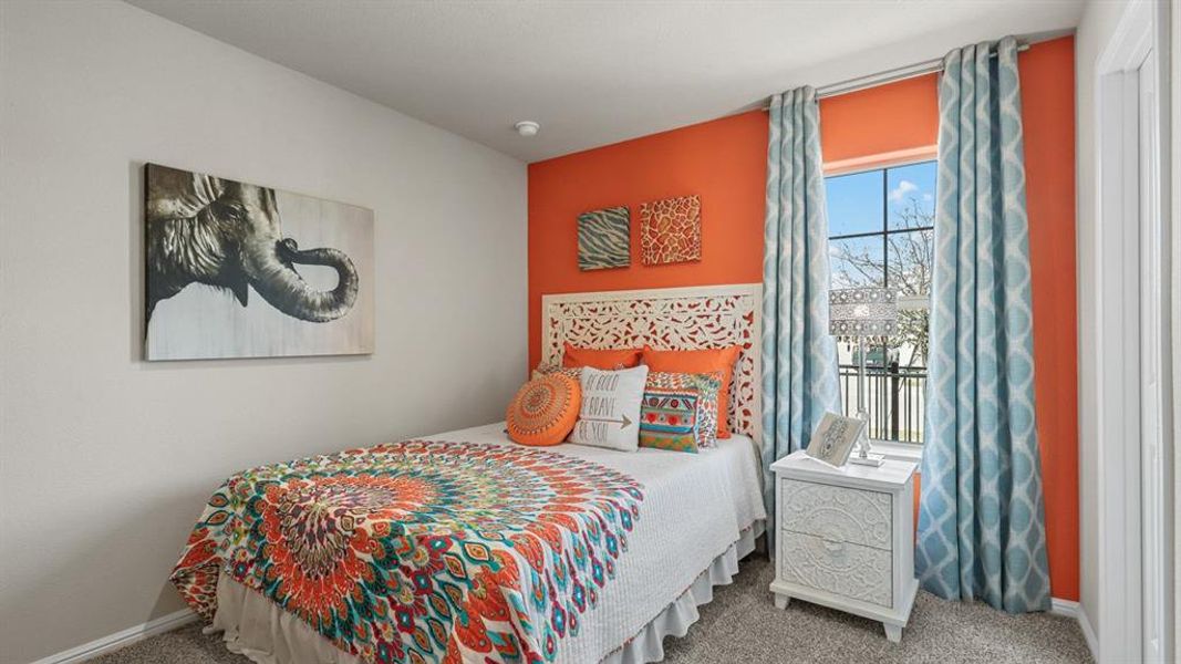 Furnished interior view inside a new home in Lonestar at Liberty Trails, Fort Worth (Image 21).