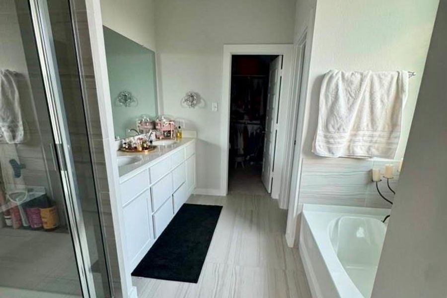 Furnished interior view inside a new home in , Cypress (Image 6).