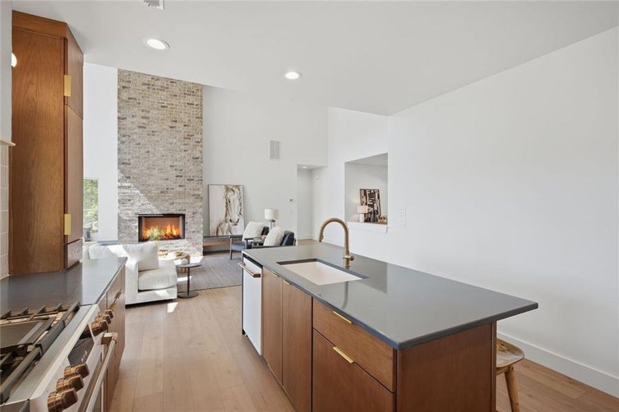 Furnished interior view inside a new home in , Blairsville (Image 20).