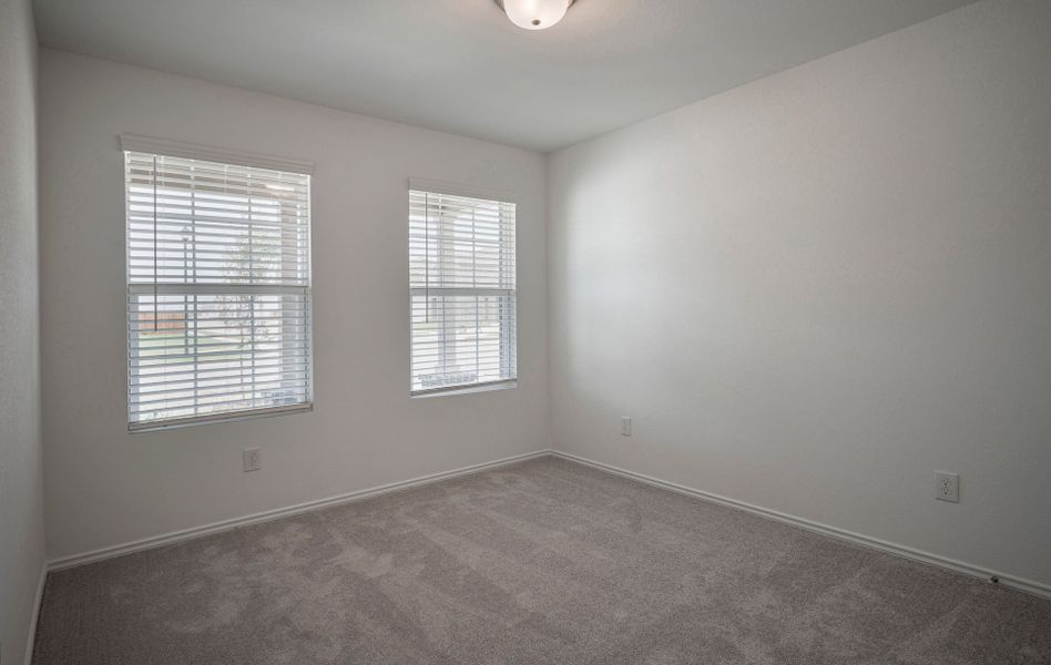 Representative unfurnished interior of a home built from the Enloe by Pulte Homes in Bay Creek, Baytown (Image 10). Representative unfurnished interior of a home built from the Enloe by Pulte Homes in Bay Creek, Baytown (Image 10).