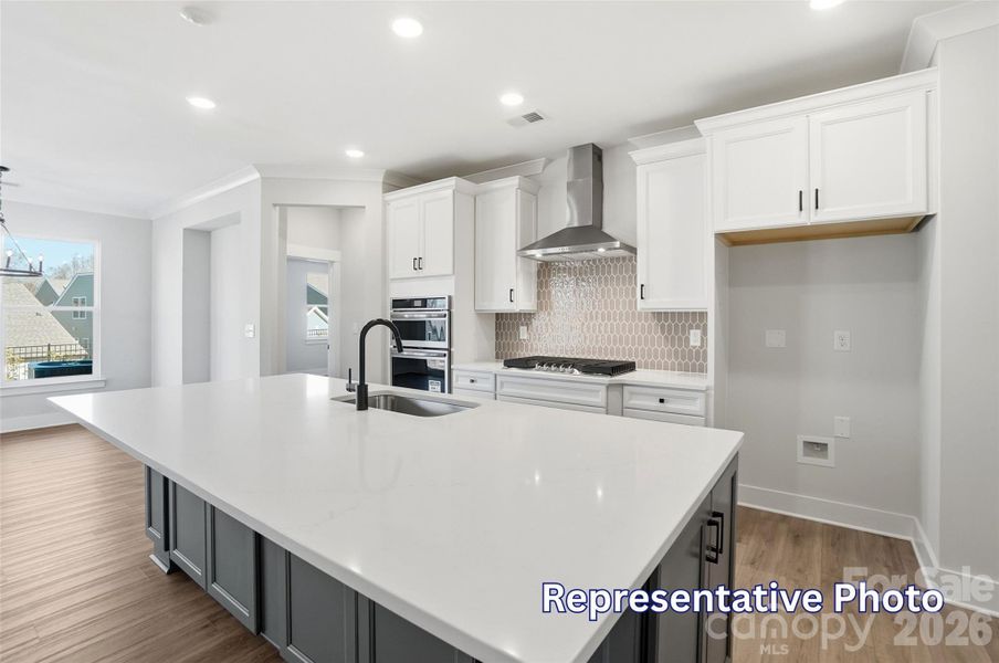 Furnished interior view inside a new home in , Sherrills Ford (Image 3).