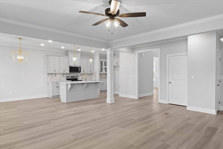 Kitchen | 264 Prominence Drive, Open-Concept Mill Creek Plan Kitchen | 264 Prominence Drive, Open-Concept Mill Creek Plan