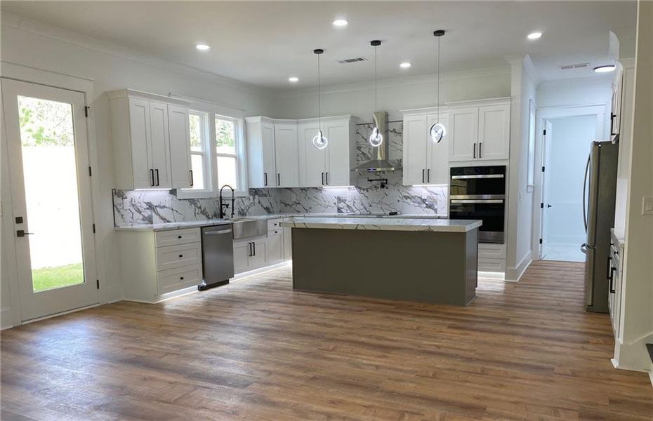 Furnished interior view inside a new home in , Snellville (Image 6).
