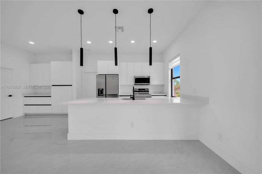 Furnished interior view inside a new home in , Lehigh Acres (Image 13).