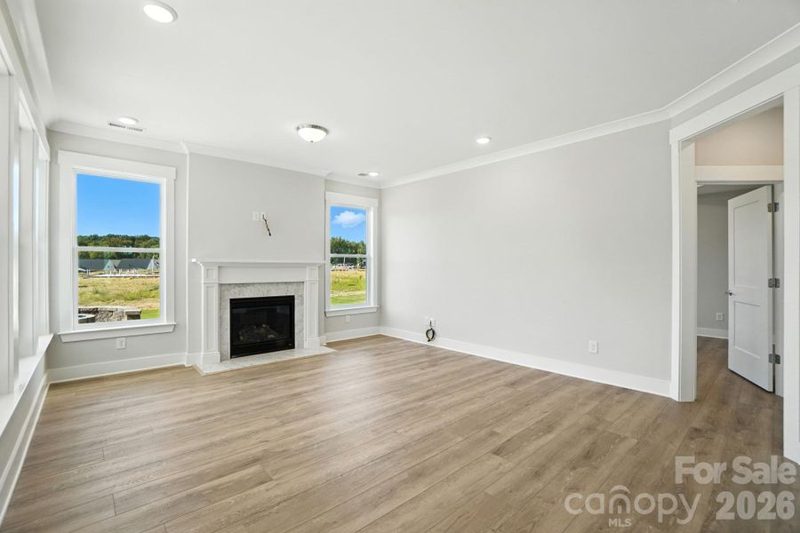 Spacious, unfurnished interior of a new home in Heritage - 55+ Community, Indian Trail (Image 38).