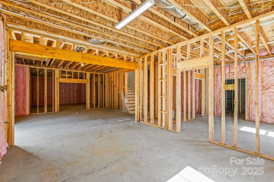 In-progress construction of a new home in , Advance, NC (Image 33).