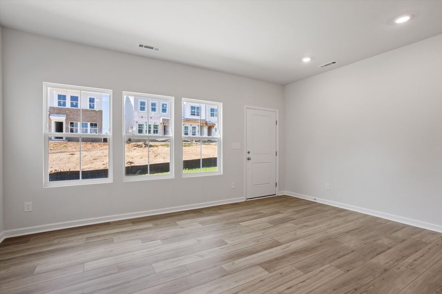 Spacious, unfurnished interior of a new home in Renaissance at White Oak, Garner (Image 15). Spacious, unfurnished interior of a new home in Renaissance at White Oak, Garner (Image 15).