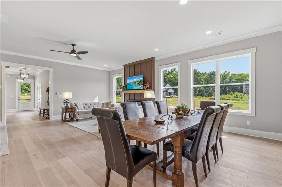 Furnished interior view inside a new home in , Murrayville (Image 8). Furnished interior view inside a new home in , Murrayville (Image 8).
