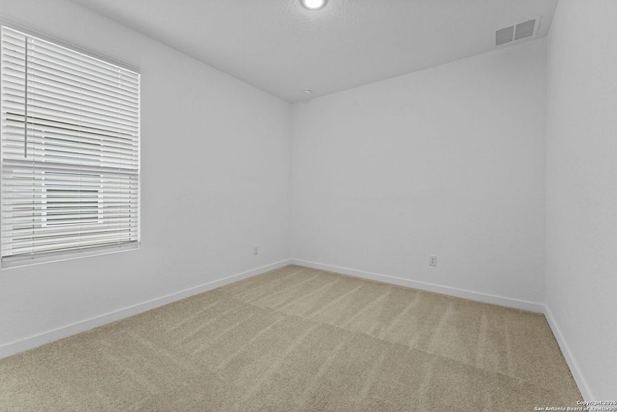 Spacious, unfurnished interior of a new home in Parkside: Coastline Collection, New Braunfels (Image 17).