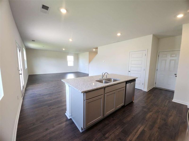 Furnished interior view inside a new home in Locust Grove Station - Cedar Ridge, Locust Grove (Image 18).
