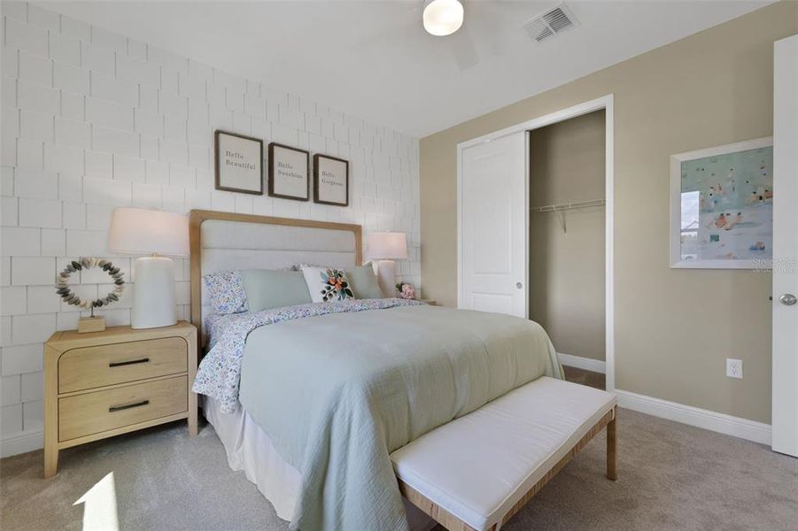 Furnished interior view inside a new home in Crossroads at Kelly Park, Apopka (Image 11).