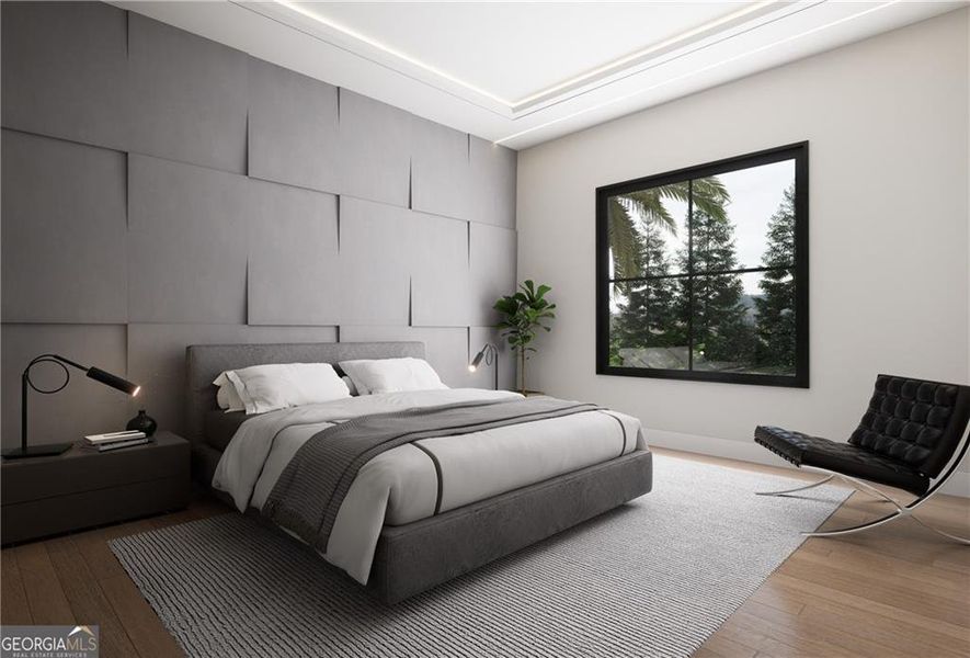 Furnished interior view inside a new home in , Fairburn (Image 9). Furnished interior view inside a new home in , Fairburn (Image 9).