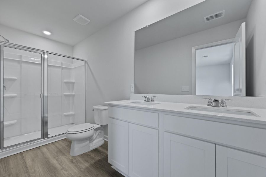 Furnished interior view inside a new home in , Ladson (Image 17).