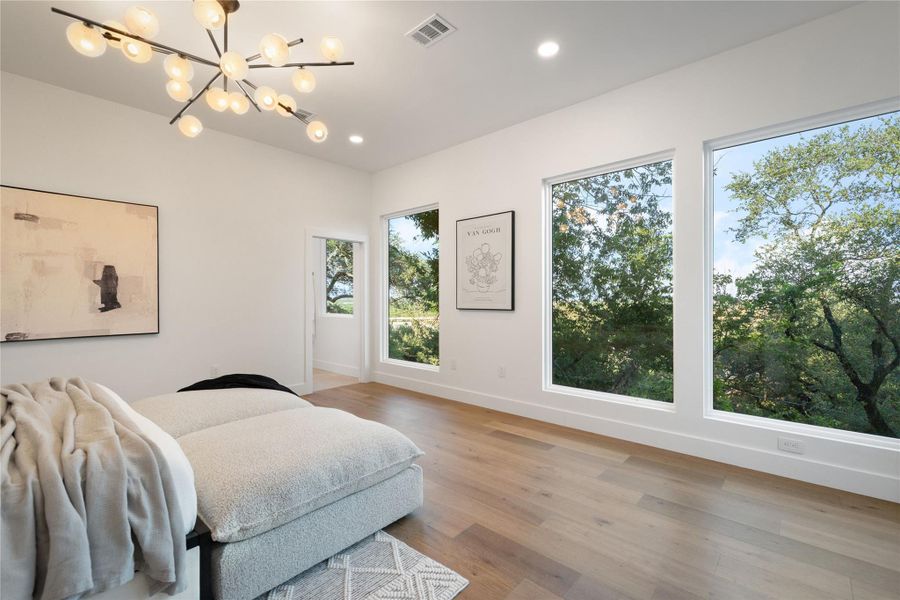 Furnished interior view inside a new home in , Austin (Image 12). Furnished interior view inside a new home in , Austin (Image 12).
