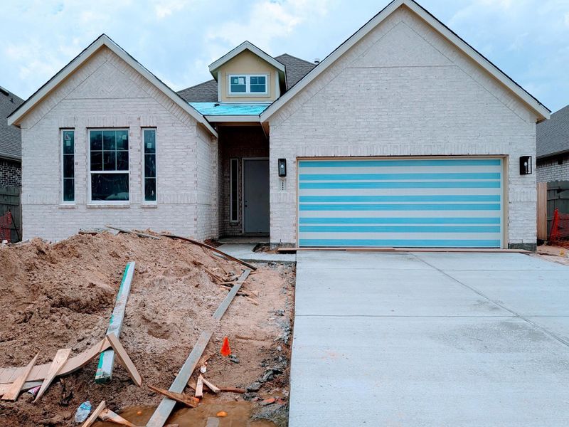 In-progress construction of a new home in Artavia, Conroe, TX (Image 13).