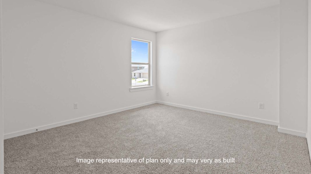 Spacious, unfurnished interior of a new home in Overlook West, Wolfforth (Image 28).