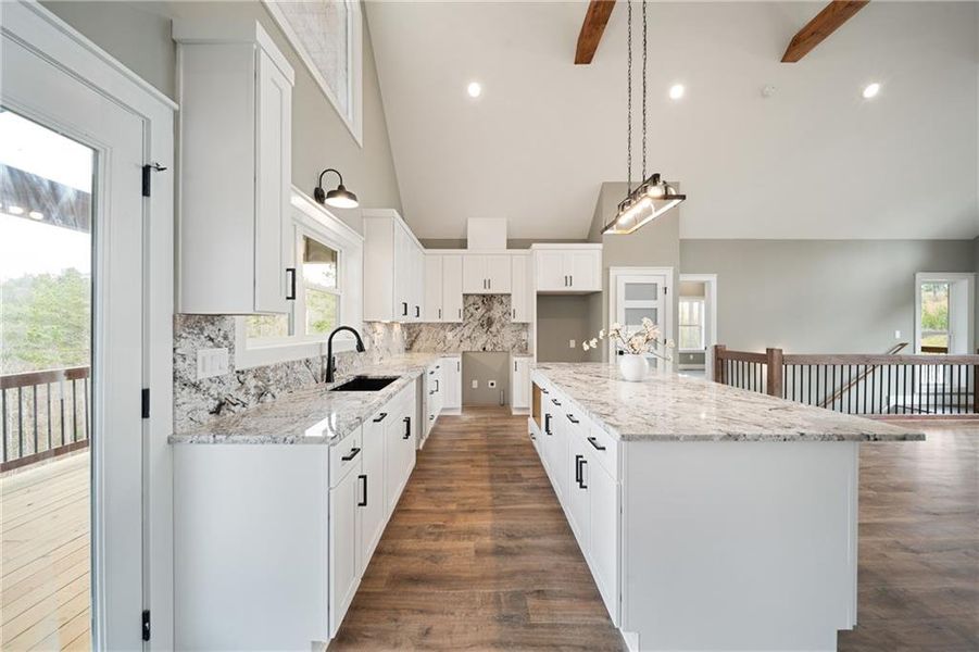 Furnished interior view inside a new home in , Talking Rock (Image 16).