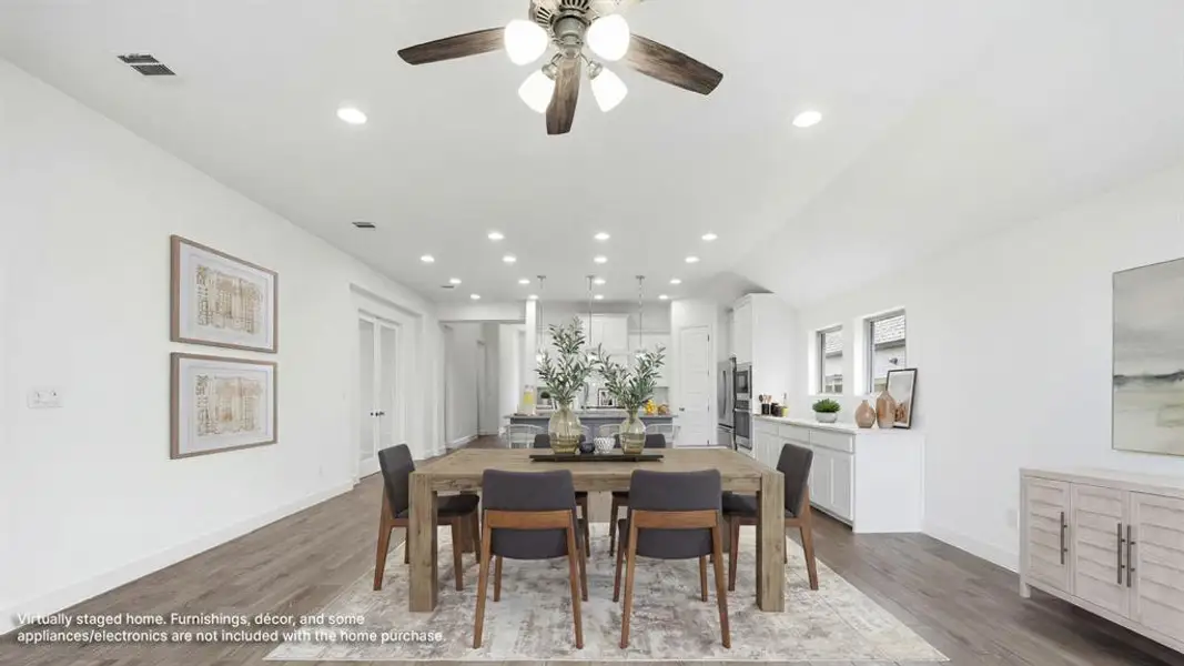 Furnished interior view inside a new home in Meraki, Forney (Image 11).