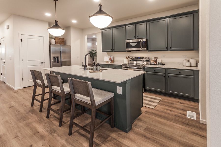 Furnished interior view inside a new home in Bloom, Fort Collins (Image 20).