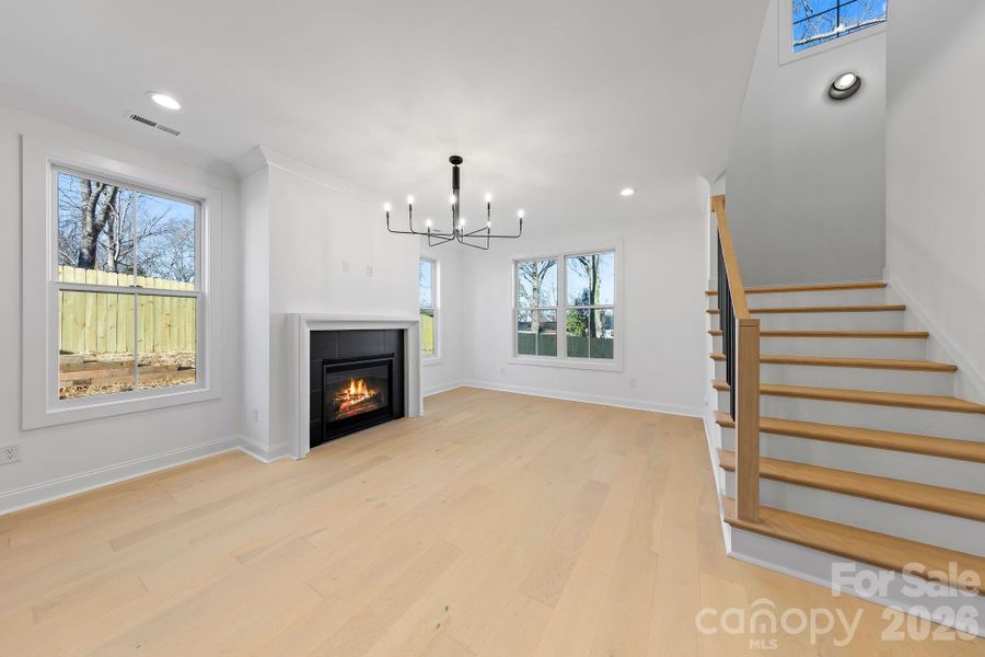 Spacious, unfurnished interior of a new home in , Charlotte (Image 23).