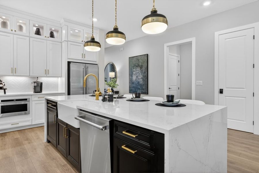 Representative furnished interior of a home built from the Santorini by Taylor Morrison in Towson Village, Peachtree City (Image 16).