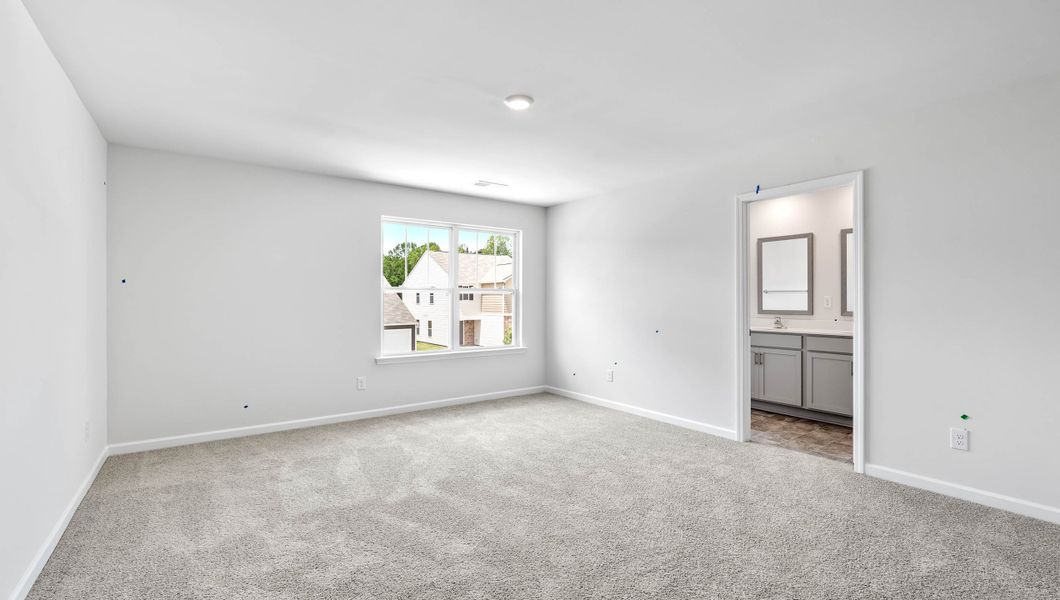 Spacious, unfurnished interior of a new home in Harper Ridge, Roebuck (Image 19).