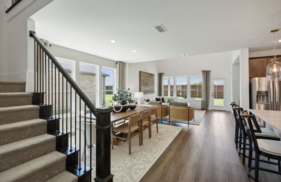 Furnished interior view inside a new home in Wellington, Fort Worth (Image 16).