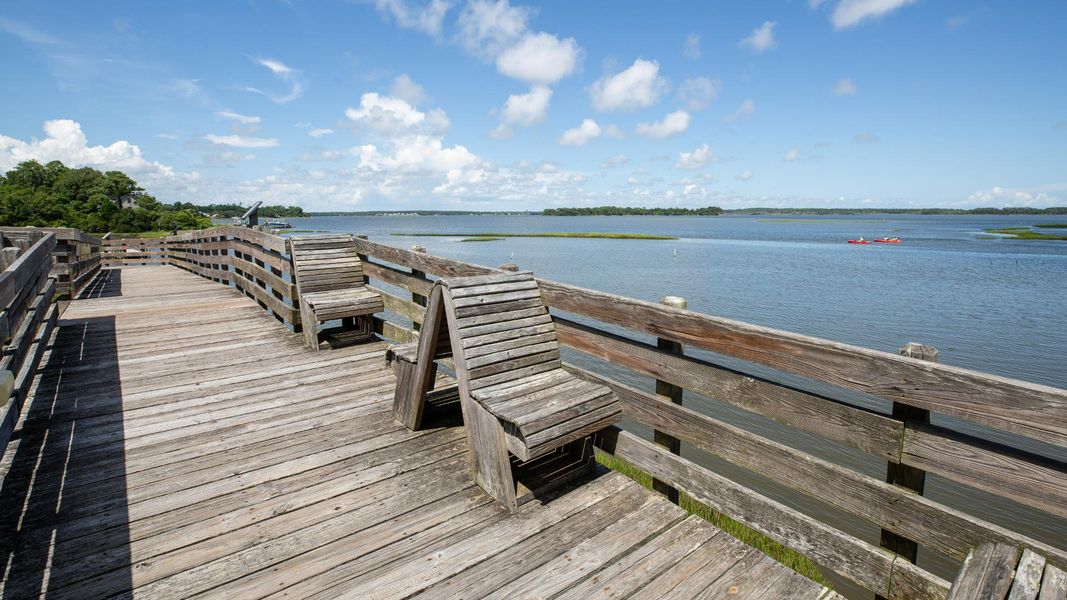 Outdoor and nature views near homes built from the Westerly by D.R. Horton in Surfside Landing, Hubert (Image 10).