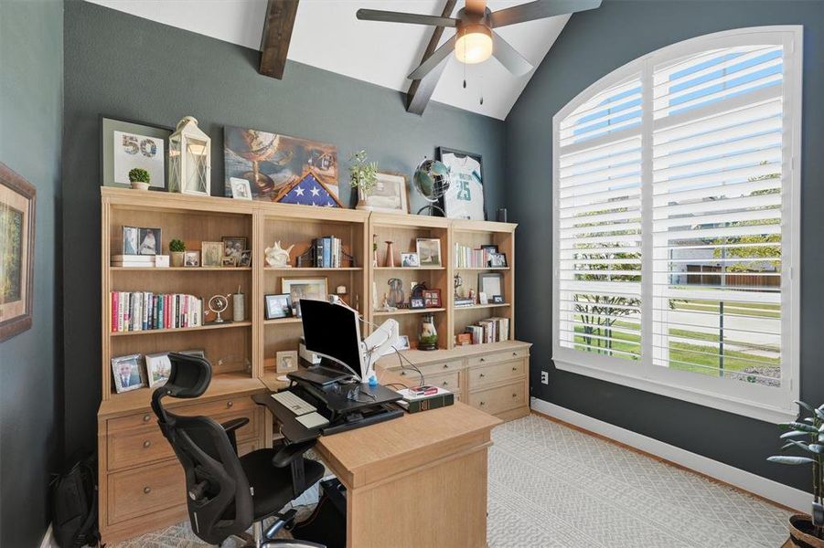 Furnished interior view inside a new home in Trinity Falls: 70ft. lots, McKinney (Image 19).