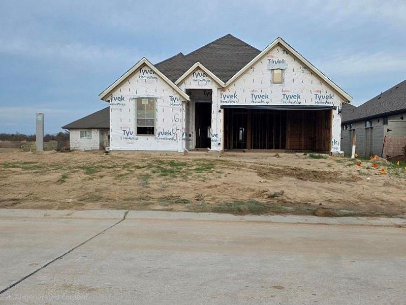 In-progress construction of a new home in Legacy, League City, TX (Image 3).