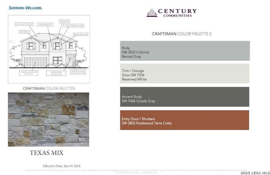 Sample of building materials used in homes in Mesa Vista, San Antonio (Image 23).