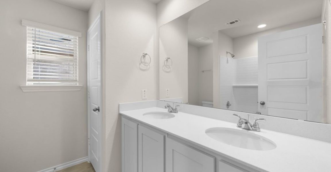 Representative exterior photo of a completed home built from the Hampton II by Impression Homes in Mountain Valley, Burleson, TX (Image 21). Representative exterior photo of a completed home built from the Hampton II by Impression Homes in Mountain Valley, Burleson, TX (Image 21).