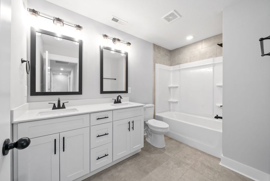 Representative furnished interior of a home built from the Bruno by Rockwood Homes in Cherry Fields, Clarksville (Image 7). Representative furnished interior of a home built from the Bruno by Rockwood Homes in Cherry Fields, Clarksville (Image 7).