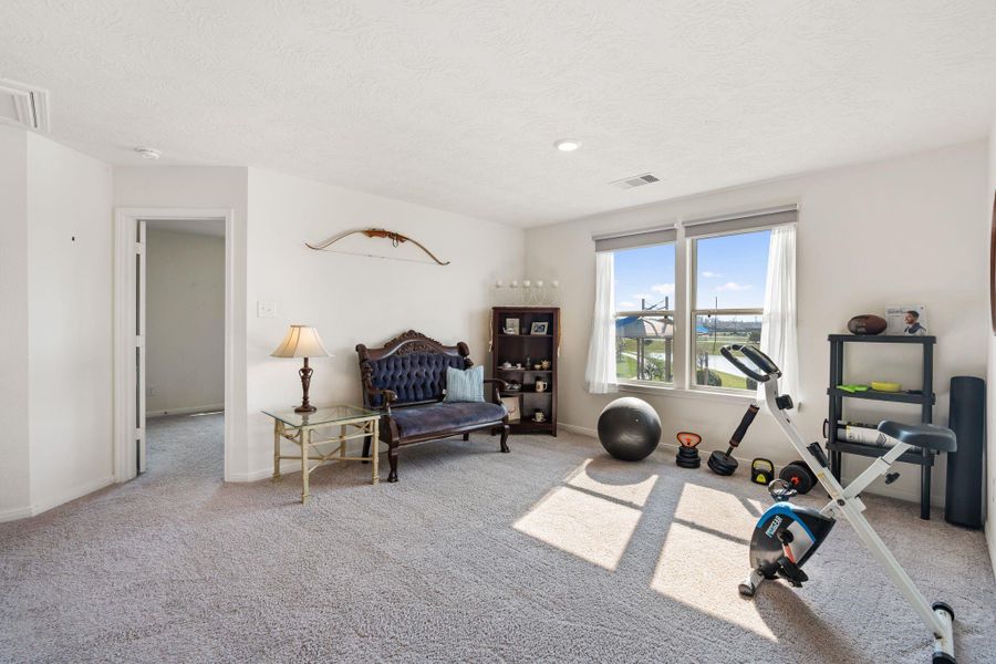 Furnished interior view inside a new home in , Houston (Image 15).