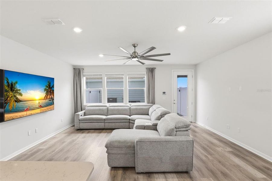 Furnished interior view inside a new home in , Orlando (Image 9). Furnished interior view inside a new home in , Orlando (Image 9).