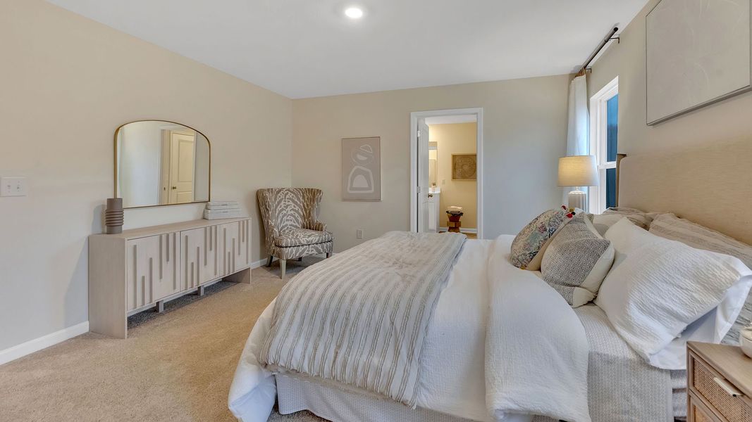 Furnished interior view inside a new home in Fieldcrest Acres, Blountville (Image 13).