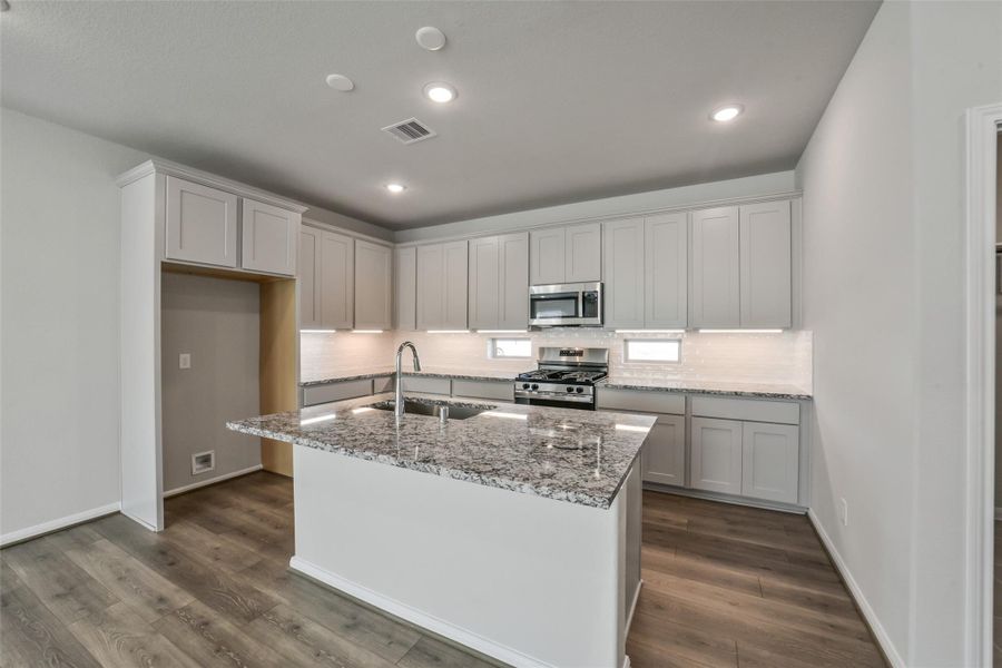 Furnished interior view inside a new home in Anderson Lakes, Houston (Image 14).