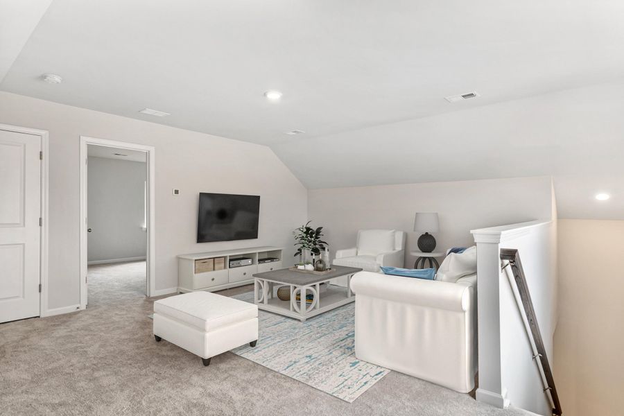 Furnished interior view inside a new home in Sweetgrass at Summers Corner: Arbor Collection, Summerville (Image 6).