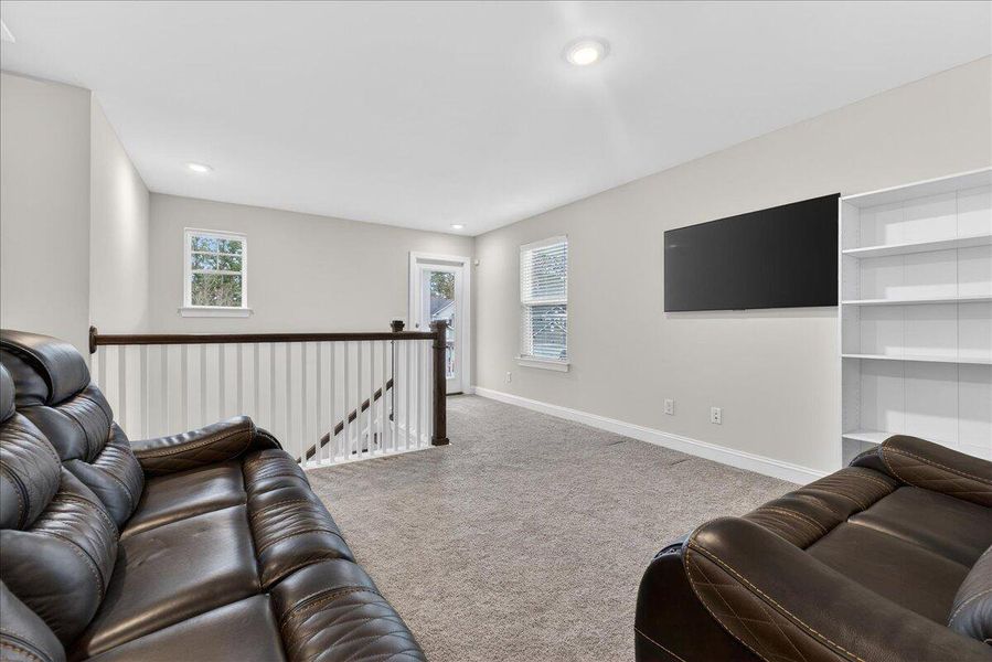 Furnished interior view inside a new home in Jasmine Point at Lakes of Cane Bay, Summerville (Image 29).