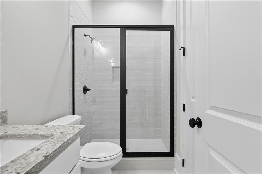 Furnished interior view inside a new home in Old Town Estates, Dacula (Image 15).