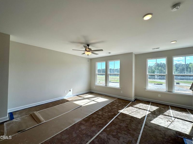 In-progress construction of a new home in Forestville Yard Townhomes, Knightdale, NC (Image 13).