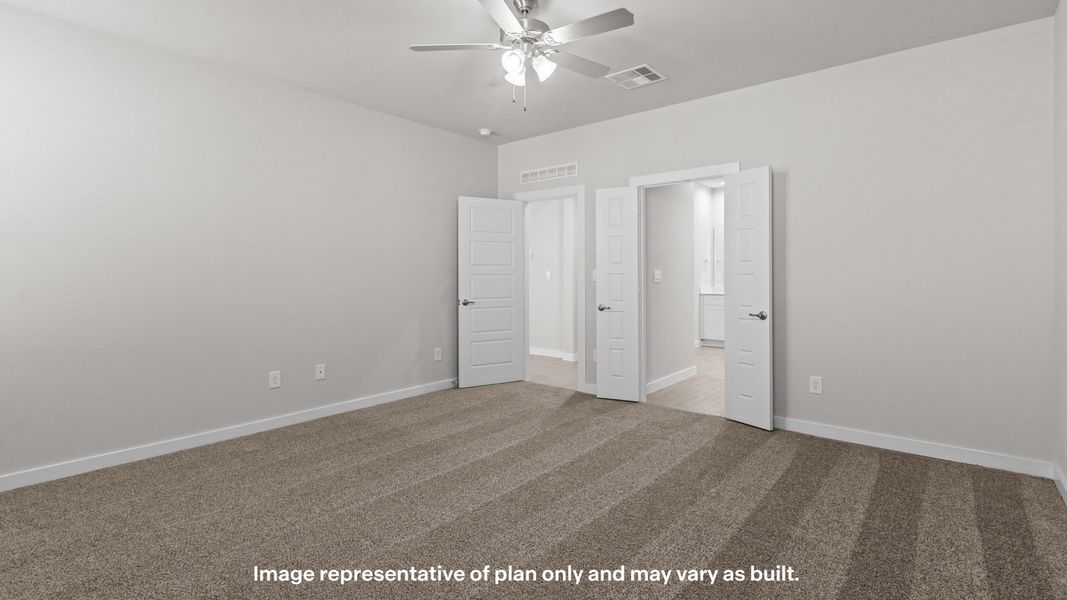 Spacious, unfurnished interior of a new home in Homestead at Parks Bell Ranch, Odessa (Image 16). Spacious, unfurnished interior of a new home in Homestead at Parks Bell Ranch, Odessa (Image 16).