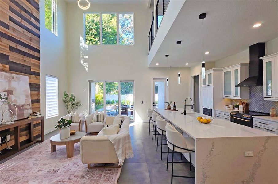 Furnished interior view inside a new home in , Sarasota (Image 6).