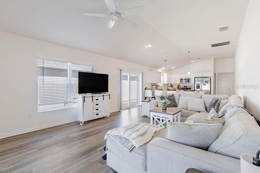 Furnished interior view inside a new home in , The Villages (Image 6).