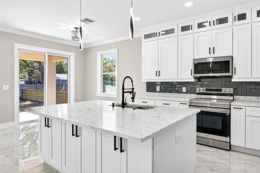 Furnished interior view inside a new home in , Masaryktown (Image 12).