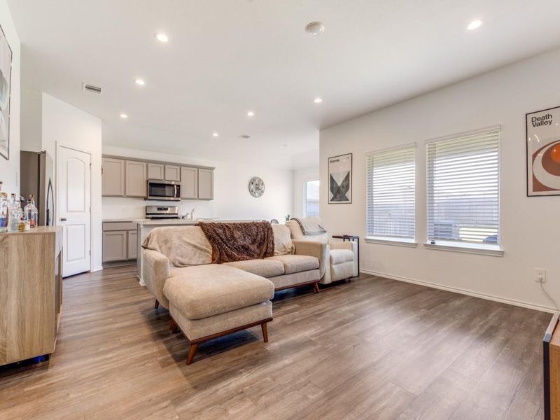 Furnished interior view inside a new home in Grand Pines, Magnolia (Image 7).