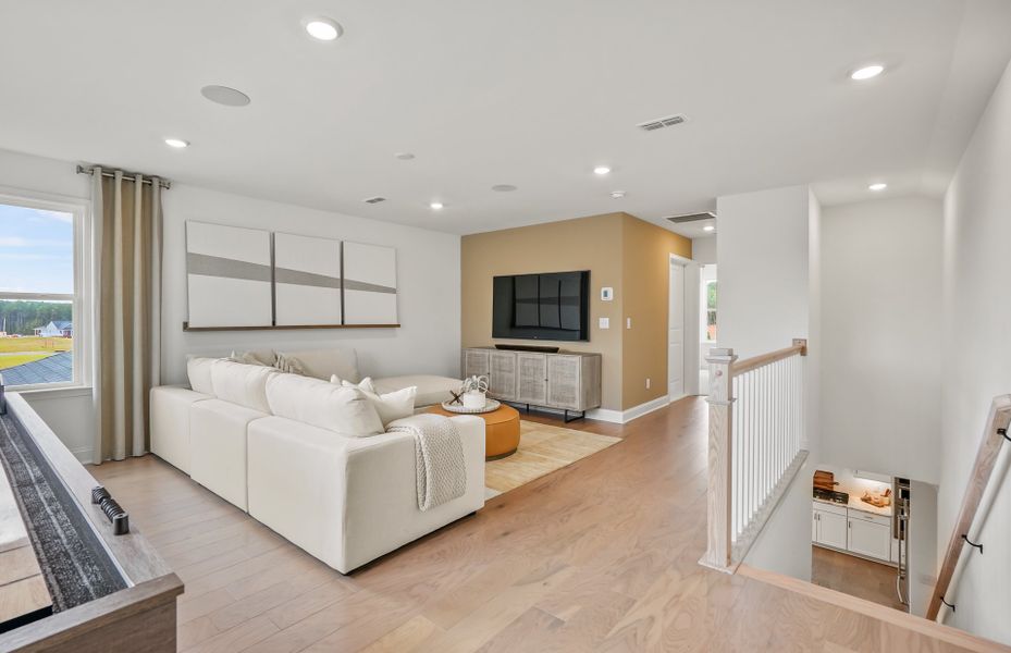 Representative furnished interior of a home built from the Mainstay by Del Webb in Del Webb Carolina Ridge, Midland (Image 25).